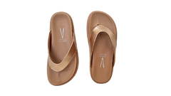 Imagem do CHINELO FLATFORM FEM. VIZZANO OURO ROSADO NUDE