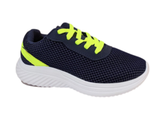 TENIS INF. MASC. MOLEKINHO MARINHO AMARELO FLUOR - comprar online