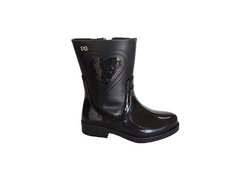 BOTA INF. FEM. WORLD COLORS PRETO - loja online