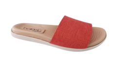 CHINELO FEM. BEIRA RIO SLIDE CORAL - comprar online