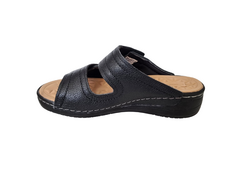 CHINELO FEM. COURO PEGADA PRETO - loja online