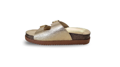 CHINELO BIRKEN MOLECA DOURADO - loja online