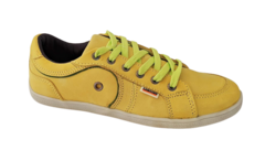 SAPATENIS INF. MASC. LAROCHE CASUAL COURO AMARELO CITRUS na internet