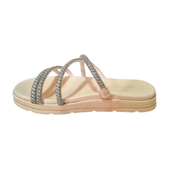 CHINELO PAPETE FEM. MOLECA BRANCO OFF - loja online