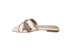 CHINELO FEM. RAMARIM OFF WHITE STRASS - comprar online