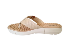 CHINELO FEM. DEDO MODARE CREME CAMEL - loja online