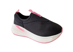 TENIS INF. FEM. MOLEKINHA SLIPON PRETO