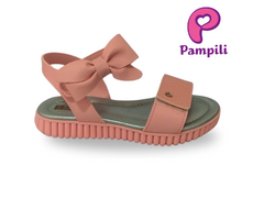 SANDALIA INF. FEM. PAMPILI ROSA GLACE