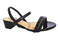 SANDÁLIA FEM. SALTO MOLECA PRETO - comprar online