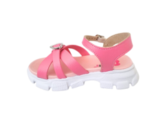 SANDALIA INF. FEM. MOLEKINHA ROSA PINK - loja online