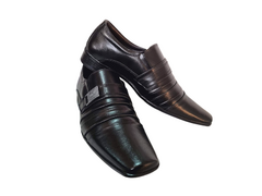 SAPATO SOCIAL MASC. BERTELLI PRETO + MEIA E CINTO - comprar online