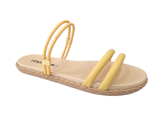 SANDALIA FEM. MOLECA AMARELO - comprar online