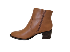 BOTA FEM. CANO BAIXO COMFORT FLEX WHISKY - comprar online