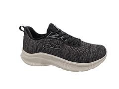 TENIS FEM. OLYMPIKUS NYX PRETO BRANCO - loja online