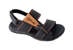 SANDALIA INF. MASC.KLIN VELCRO MARINHO CAQUI - comprar online