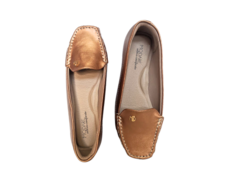 MOCASSIM FEM. MODARE BRONZE