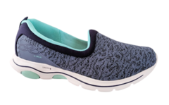 TENIS FEM. OLYMPIKUS SLIP ON LIKE AZUL MARITIMO - comprar online