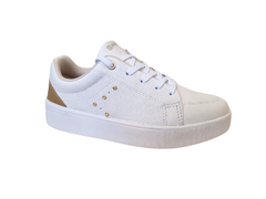 TENIS FEM. RAMARIM COURO BRANCO - comprar online