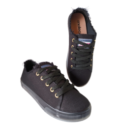 TENIS FEM. MOLECA PRETO DESFIADO - comprar online