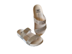 CHINELO BIRKEN FEM. MOLECA BRANCO OFF STRASS na internet