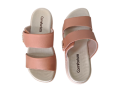 TAMANCO FEM. COMFORT FLEX AVELÃ NUDE - loja online