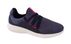 TENIS FEM. ACTVITTA MOLETOM AZUL MARINHO PINK