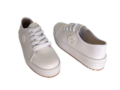 TENIS FEM. FLATFORM MOLECA BRANCO na internet