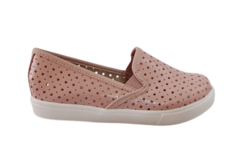 TENIS INF. FEM. MOLEKINHA VERNIZ FUROS ROSA - comprar online