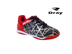 CHUTEIRA FUTSAL INF. DRAY SPIDER MAN VERM PRETO na internet