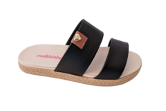 CHINELO FEM. INF. MOLEKINHA TIRA DUPLA PRETO - comprar online