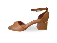 SANDALIA SALTO FEM. VIZZANO CAMEL - comprar online