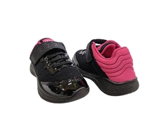 TENIS INF. FEM. PÉ COM PÉ PRETO PINK - loja online