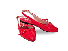 SAPATO SLING BACK FEM. MOLECA VERMELHO na internet