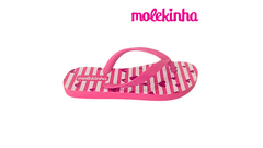 CHINELO INF. FEM. MOLEKINHA PINK - Sugestiva Calçados