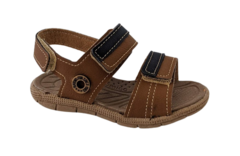 SANDALIA INF. MASC.KLIN VELCRO WHISKY MARINHO - comprar online