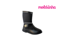 BOTA INF. FEM. MOLEKINHA PRETO