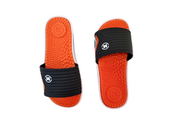 CHINELO SLIDER INF. MASC. MOLEKINHO LARANJA PRETO - loja online