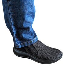 TÊNIS MASC. OLYMPIKUS LAP SLIP ON PRETO