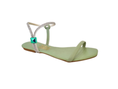 SANDALIA FEM. ANNA FLOR MINT MENTON - comprar online