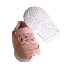 TENIS INF. FEM. FEM MOLEKINHA LED ROSA - comprar online