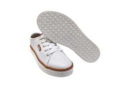 TENIS FEM. MOLECA MICROPERFUROS BRANCO - loja online