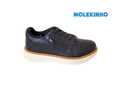 TENIS INF. MASC. CASUAL MOLEKINHO PRETO - loja online