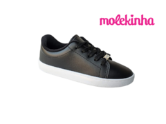 TENIS INF. FEM. MOLEKINHA PRETO