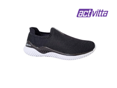 TENIS FEM. SLIP ON ACTVITTA PRETO na internet