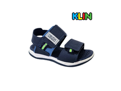 SANDALIA INF. MASC. KLIN MARINHO AZUL DENIM