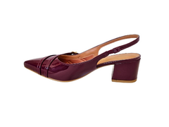 SAPATO FEM. SLING BACK VIZZANO VINHO - comprar online