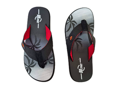 CHINELO DEDO MASC. BR SPORT PRETO VERMELHO - comprar online