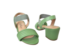 SANDALIA FEM. SALTO MODARE VERDE ALECRIM - comprar online