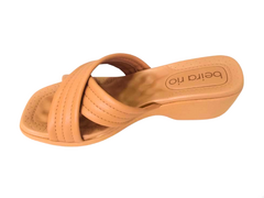 TAMANCO FEM. BEIRA RIO NUDE DOURADO - comprar online