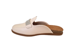 MULE FEM. BEIRA RIO CREME BRILHO - comprar online